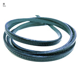 Joint, Embossing Tanned Real Leather Tape, 5mm width ( NKT-5B ), Price is per 0.1m, Minimum order is 0.3m