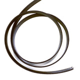 INAZUMA, Synthetic Leather Tape ( Tri-fold glued together ), 15mm width, Price is per 0.1m, Minimum order is 0.3m