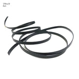 Real Leather Flat Cord, 4mm width, Price is per 0.1m, Minimum order is 0.3m