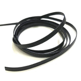 Real Leather Flat Cord, 4mm width, Price is per 0.1m, Minimum order is 0.3m
