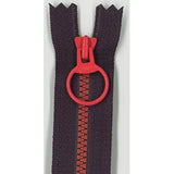 12cm Bicolor Zipper