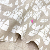 2024-02-A21, (Linen 55%), Price per 0.1m, Minimum order is 0.3m~ (with Free English instruction) | Fabric