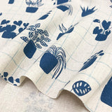 2024-03-A19, Linen Cotton, Price per 0.1m, Minimum order is 0.3m~ (with Free Japanese instruction) | Fabric