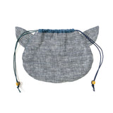 Cat Drawstring Pouch