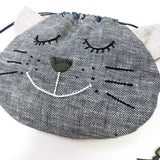 Cat Drawstring Pouch