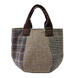 Six-piece Wool Bucket Bag