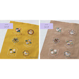 COSMO, Printed Cloth for Enjoying Embroidery, kohana, Cute Mini Forest Motif