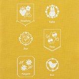 COSMO, Printed Cloth for Enjoying Embroidery, kohana, Cute Mini Forest Motif