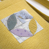 Orange Peel Sacoche (without instruction and pattern) in "Your First Patchwork, Yoko Saito's Traditional Patterns"