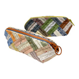 2 Rail Fence Pouches Set (no instructions) in "1 patch, 2 patch, 3 patch, Quilt with Three Patches"
