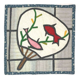 Summer Stained Glass Quilt, Goldfish (Japanese instruction only)