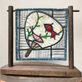 Summer Stained Glass Quilt, Goldfish (Japanese instruction only)