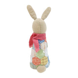 Patchwork Animals 1,  Stuffed Rabbit and Pouch