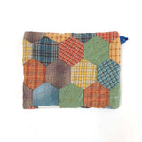 Patchwork Animals 1,  Stuffed Rabbit and Pouch