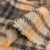 web20240314-03, Wool Check (with Japanese instruction), Price per 0.1m, Minimum order is 0.3m~ | Fabric