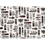 [Not for commercial use] MARY QUANT, Cosmetics, Price per 0.1m, Minimum order is 0.3m~ | Fabric