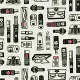 [Not for commercial use] MARY QUANT, Cosmetics, Price per 0.1m, Minimum order is 0.3m~ | Fabric