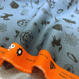 web20240808-02, USA Cotton, moda, Halloween, Price per 0.1m, Minimum order is 0.3m~ | Fabric
