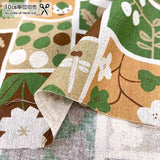 web2406-A15 Brown, Linen(15%), Price per 0.1m, Minimum order is 0.3m~