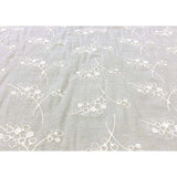 [ 20%OFF / SALE / Made in KANAZAWA ] web20241031-05, Embroidery Lace Fabric, Tree Nut Motif, Price per 0.1m, Minimum order is 0.3m~ | Fabric