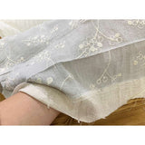 [ 20%OFF / SALE / Made in KANAZAWA ] web20241031-05, Embroidery Lace Fabric, Tree Nut Motif, Price per 0.1m, Minimum order is 0.3m~ | Fabric