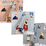 web20241209-03, un/nö (un/no) X Haba Megumi Collaboration Fabric, Price per 0.1m, Minimum order is 0.3m~ | Fabric