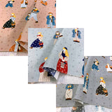 web20241209-03, un/nö (un/no) X Haba Megumi Collaboration Fabric, Price per 0.1m, Minimum order is 0.3m~ | Fabric
