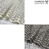 web20241220-03, moda USA Cotton, Bloom & Grow Phrases, Price per 0.1m, Minimum order is 0.3m~ | Fabric