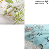 web20250908-01, Wide Cotton Linen Angel Soft, Love Green, Price per 0.1m, Minimum order is 0.3m~ | Fabric