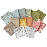 [ 20%OFF / SALE ] 2508, 14 Patchwork Garden Collection Fabric Set