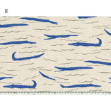 Yoko Saito, Original Print Fabric, 10627, Linen (20%), Price per 0.1m, Minimum order is 0.3m~ | Fabric