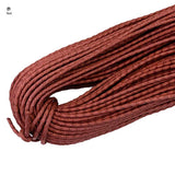 Wrinkled Waxed Cord, Medium thick, 0.3cm diameter, price is per 0.1m