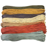 Wrinkled Waxed Cord, Medium thick, 0.3cm diameter, price is per 0.1m