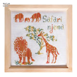 Anchor, Cross Stitch Kit, Animals in the world (Japanese instruction only)