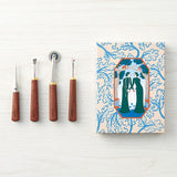 Clover, Sewing Tool Set, Walnut