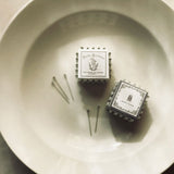 Clover, Porte Bonheur, Lily of The Valley, Cube Marking Pins