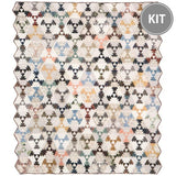 Hexagon Log Cabin Quilt (Japanese instruction only)
