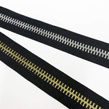 Tape with Zipper Pattern, 2.5cm width, Price is per 0.1m