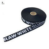 English Tape, 2.4cm width, Price per is 0.1m, Minimum order 0.3m~