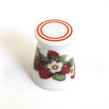 Arita Porcelain Thimble, Botanical