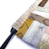 [ 20%OFF / SALE ] Roman Stripe Drawstring Pouch (without instruction and pattern) in "Your First Patchwork, Yoko Saito's Traditional Patterns"
