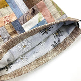 [ 20%OFF / SALE ] Roman Stripe Drawstring Pouch (without instruction and pattern) in "Your First Patchwork, Yoko Saito's Traditional Patterns"