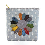 [ 20%OFF / SALE ] Dresden Plate Pouch (without instruction and pattern) in "Your First Patchwork, Yoko Saito's Traditional Patterns"