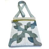 Drunkard's Path Sacoche (without instruction and pattern) in "Your First Patchwork, Yoko Saito's Traditional Patterns"