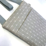 Drunkard's Path Sacoche (without instruction and pattern) in "Your First Patchwork, Yoko Saito's Traditional Patterns"