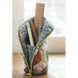 Pandora's Box Pen Case (without instruction and pattern) in "Your First Patchwork, Yoko Saito's Traditional Patterns"