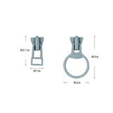 Free-style Zipper Slider, Ring type, 3 pieces / set ( 3VS )
