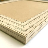 Rectangular Frame, SF380 (Eight-cut size, 242mm X 303mm), White