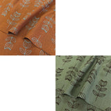 web20230419-03, Embroidered Linen(55%) Fabric, Tulip Pattern, Price per 0.1m, Minimum order is 0.3m~ | Fabric