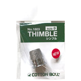 KINKAME, COTTON BALL Metal Thimble (Flat Top)